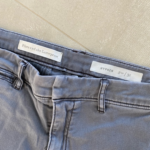 Pilcro and Letterpress Gray Cargo Pants 31 - Picture 3 of 7